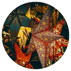 Star Lantern Lighting Round Trivet