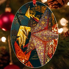 Star Lantern Lighting Uv Print Acrylic Ornament Oval