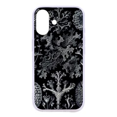 Weave Haeckel Lichenes Photobionten Iphone 16 Tpu Uv Print Case by Cemarart