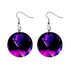 Counting Coup Ultraviolet Mini Button Earrings