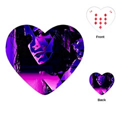 Counting Coup Ultraviolet Playing Cards Single Design (heart)