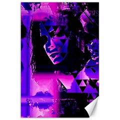 Counting Coup Ultraviolet Canvas 20  X 30 