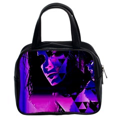 Counting Coup Ultraviolet Classic Handbag (two Sides) by MRNStudios