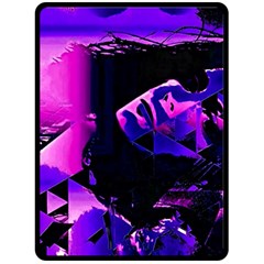 Counting Coup Ultraviolet Fleece Blanket (large)