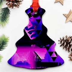 Counting Coup Ultraviolet Ornament (christmas Tree) 