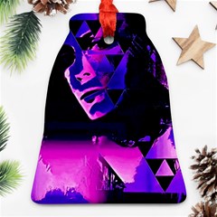 Counting Coup Ultraviolet Bell Ornament (two Sides)