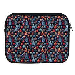 Vintage Style Christmas Decoration Pattern Motif Apple Ipad 2/3/4 Zipper Cases