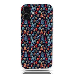 Vintage Style Christmas Decoration Pattern Motif Iphone 16 Plus Tpu Uv Print Case by dflcprintsclothing