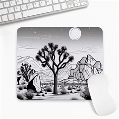 Joshua Tree Draw Large Mouse Pad (rectangle) by JoshuaTreeClothingCo