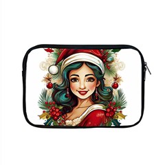 Young Woman With Santa Claus Clothes Isolated Illustration Wb Apple Macbook Pro 15  Zipper Case