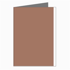 Mocha Mousse Hex Code #a47864 Greeting Cards (pkg Of 8) by dressshop