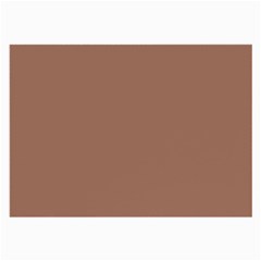 Mocha Mousse Hex Code #a47864 Large Glasses Cloth (2 Sides) by dressshop