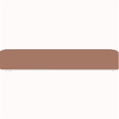 Mocha Mousse Hex Code #a47864 Small Bar Mat by dressshop