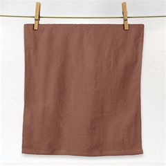 Mocha Mousse Hex Code #a47864 Face Towel by dressshop