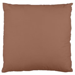 Mocha Mousse Hex Code #a47864 Standard Premium Plush Fleece Cushion Case (one Side)