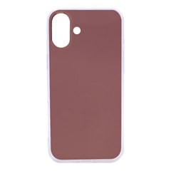 Mocha Mousse Hex Code #a47864 Iphone 16 Pro Tpu Uv Print Case by dressshop