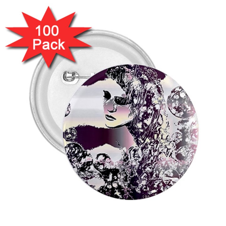 Marina Paper Cut 2.25  Buttons (100 pack) 