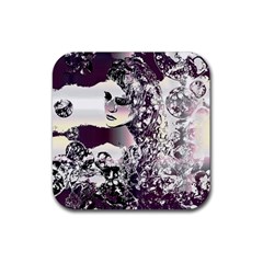 Marina Paper Cut Rubber Coaster (square)