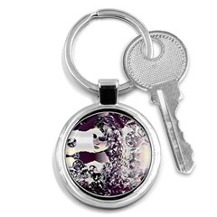 Marina Paper Cut Key Chain (round) by MRNStudios