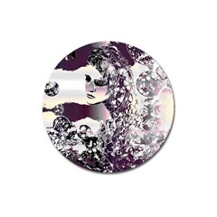 Marina Paper Cut Magnet 3  (round)