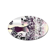 Marina Paper Cut Sticker Oval (100 Pack)