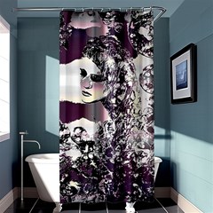 Marina Paper Cut Shower Curtain 36  X 72  (stall) 