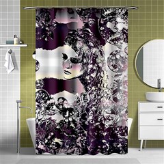 Marina Paper Cut Shower Curtain 48  X 72  (small) 