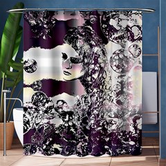 Marina Paper Cut Shower Curtain 60  X 72  (medium) 