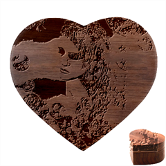 Marina Paper Cut Heart Wood Jewelry Box