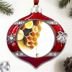 Image-2500x3000 (28) Metal Snowflake And Bell Red Ornament