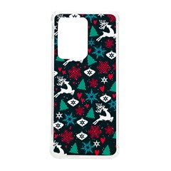 Holiday Season Pattern December Happy Holidays Merry Christmas Winter Family Festive New Year Samsung Galaxy S20 Ultra 6 9 Inch Tpu Uv Case