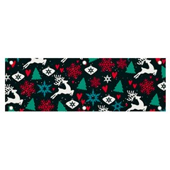 Holiday Season Pattern December Happy Holidays Merry Christmas Winter Family Festive New Year Banner And Sign 6  X 2 