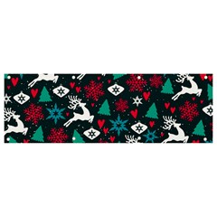 Holiday Season Pattern December Happy Holidays Merry Christmas Winter Family Festive New Year Banner And Sign 9  X 3 