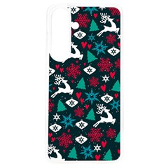 Holiday Season Pattern December Happy Holidays Merry Christmas Winter Family Festive New Year Samsung Galaxy S24 6 2 Inch Tpu Uv Case