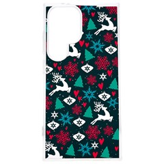 Holiday Season Pattern December Happy Holidays Merry Christmas Winter Family Festive New Year Samsung Galaxy S24 Plus 6 7 Inch Tpu Uv Case