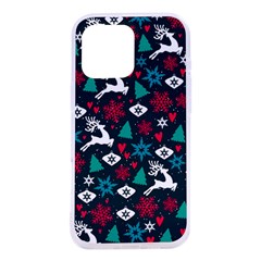 Holiday Season Pattern December Happy Holidays Merry Christmas Winter Family Festive New Year Iphone 16 Pro Max Tpu Uv Print Case