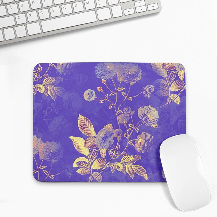 Flower Petal Bouquet Stem Floral Pattern Small Mousepad