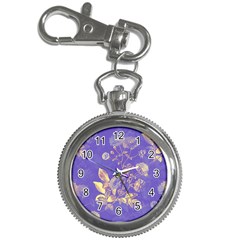 Flower Petal Bouquet Stem Floral Pattern Key Chain Watches