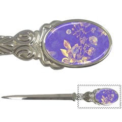 Flower Petal Bouquet Stem Floral Pattern Letter Opener