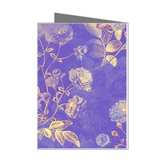 Flower Petal Bouquet Stem Floral Pattern Mini Greeting Cards (pkg Of 8)