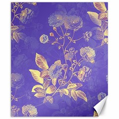 Flower Petal Bouquet Stem Floral Pattern Canvas 20  X 24 