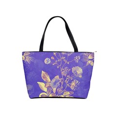 Flower Petal Bouquet Stem Floral Pattern Classic Shoulder Handbag