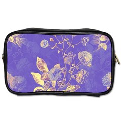 Flower Petal Bouquet Stem Floral Pattern Toiletries Bag (one Side)