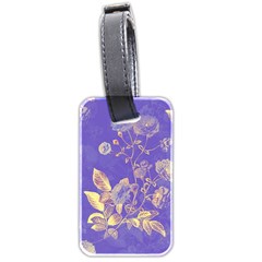 Flower Petal Bouquet Stem Floral Pattern Luggage Tag (two Sides)