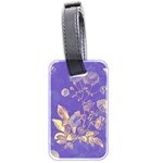 Flower Petal Bouquet Stem Floral Pattern Luggage Tag (two sides) Front