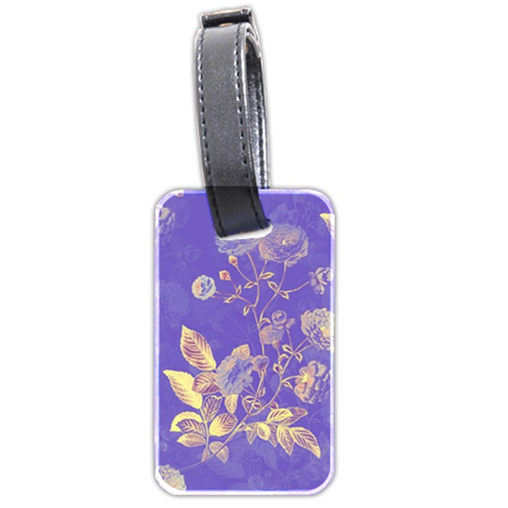 Flower Petal Bouquet Stem Floral Pattern Luggage Tag (two sides)