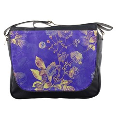 Flower Petal Bouquet Stem Floral Pattern Messenger Bag