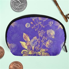 Flower Petal Bouquet Stem Floral Pattern Accessory Pouch (large)