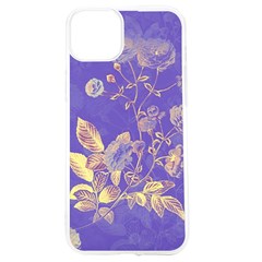 Flower Petal Bouquet Stem Floral Pattern Iphone 15 Tpu Uv Print Case