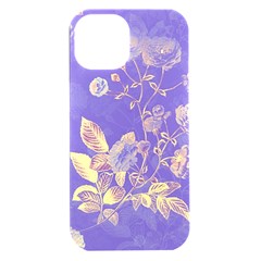 Flower Petal Bouquet Stem Floral Pattern Iphone 15 Plus Black Uv Print Pc Hardshell Case